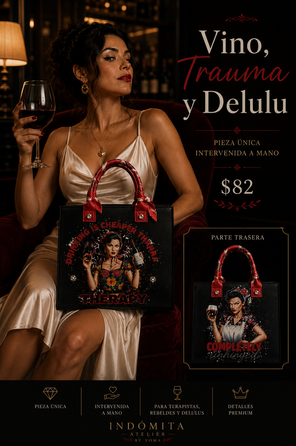 VINO, TRAUMA Y DELULU 🍷