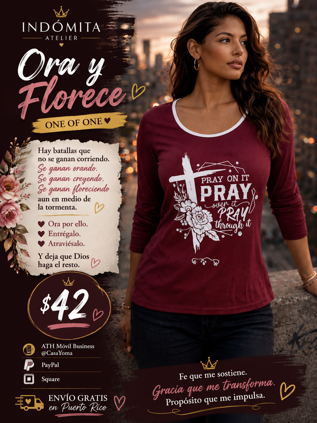 ORA Y FLORECE 🙏🏽🌹