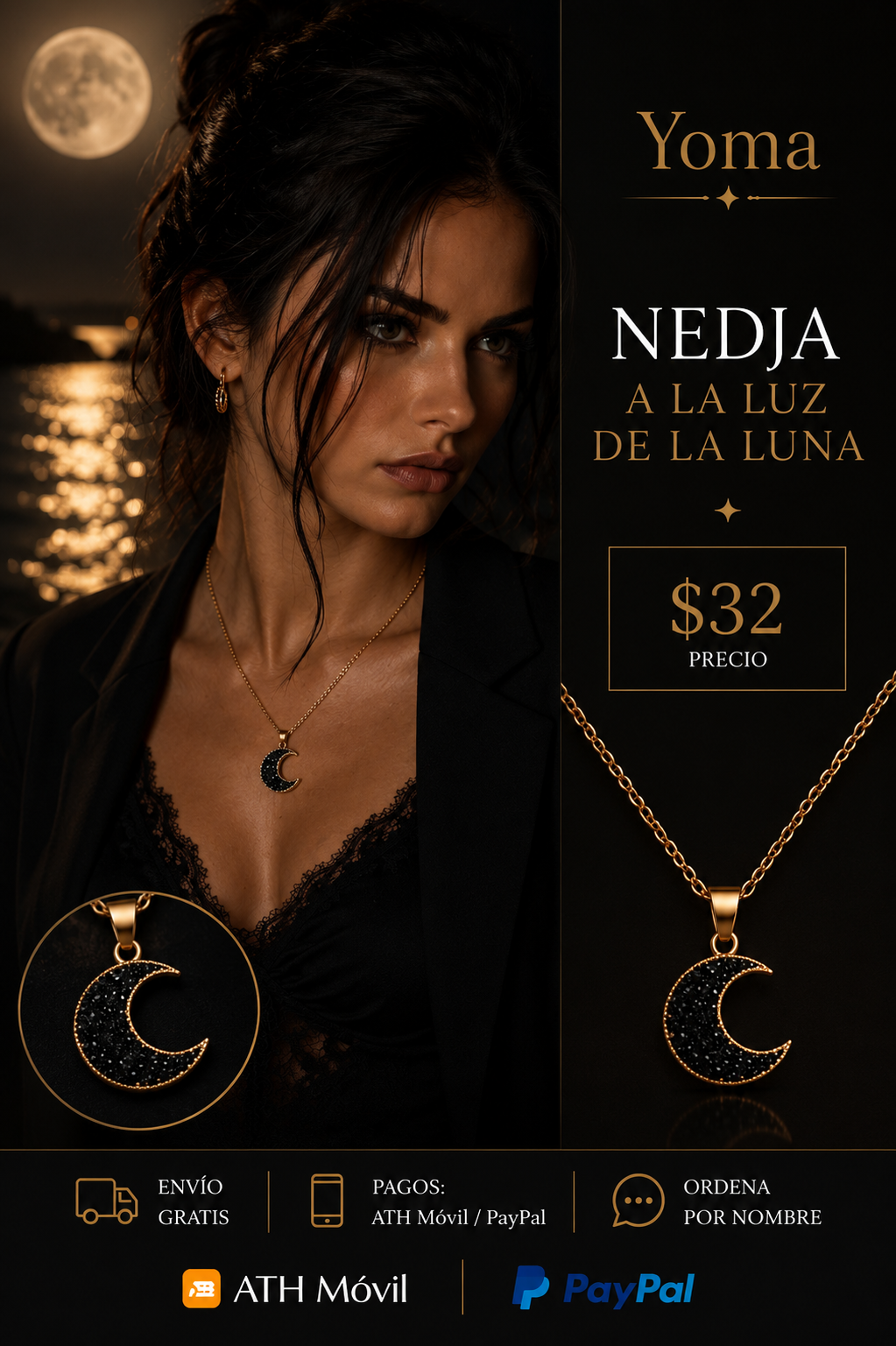 NEDJA A LA LUZ DE LA LUNA 🌙✨
