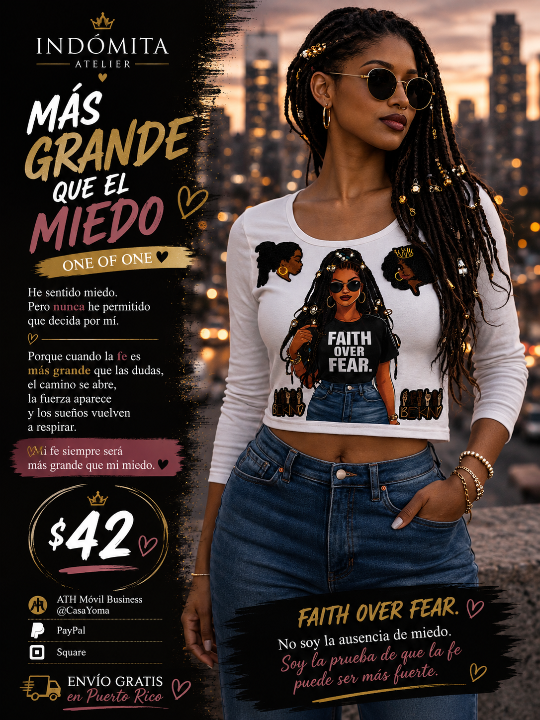 MÁS GRANDE QUE EL MIEDO ✊🏾🖤