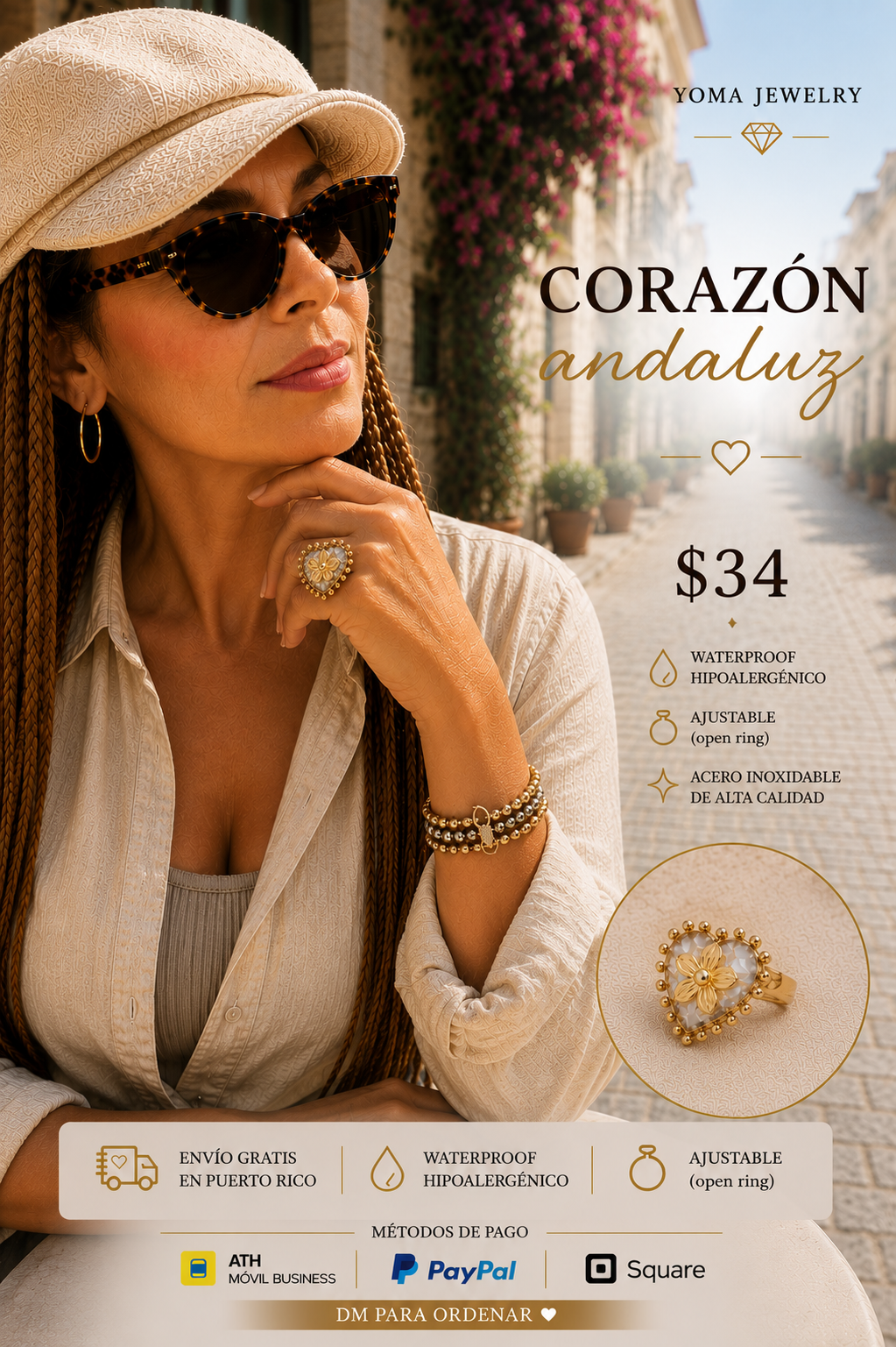 CORAZÓN ANDALUZ 🤍✨