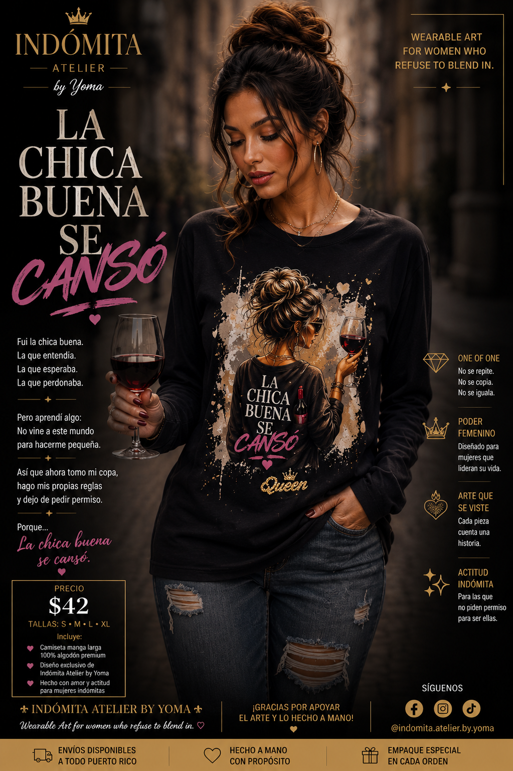 LA CHICA BUENA SE CANSÓ 🍷👑
