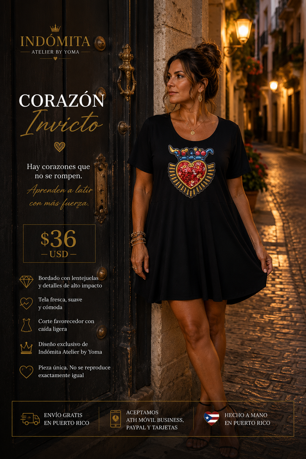 CORAZÓN INVICTO ❤️‍🔥🖤✨