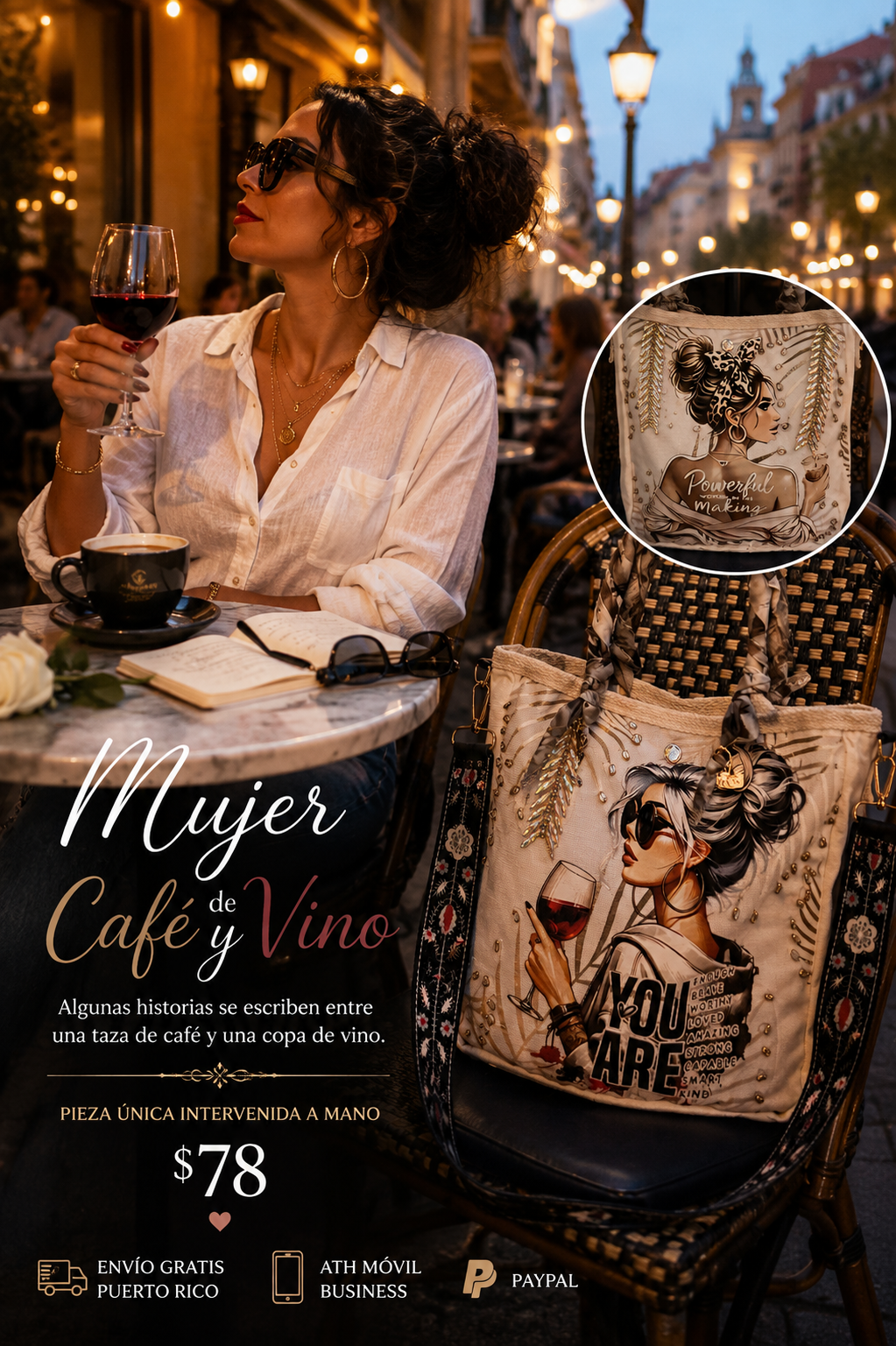 MUJER DE CAFÉ Y VINO ☕️🍷
